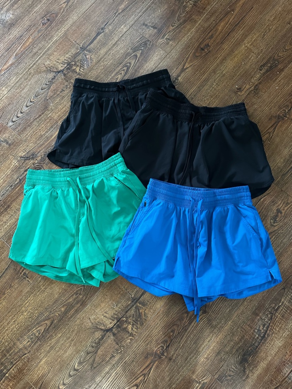 Abercrombie & Fitch YPB MotionTEK Women's Athletic Shorts Lot of 4 (all sz M)